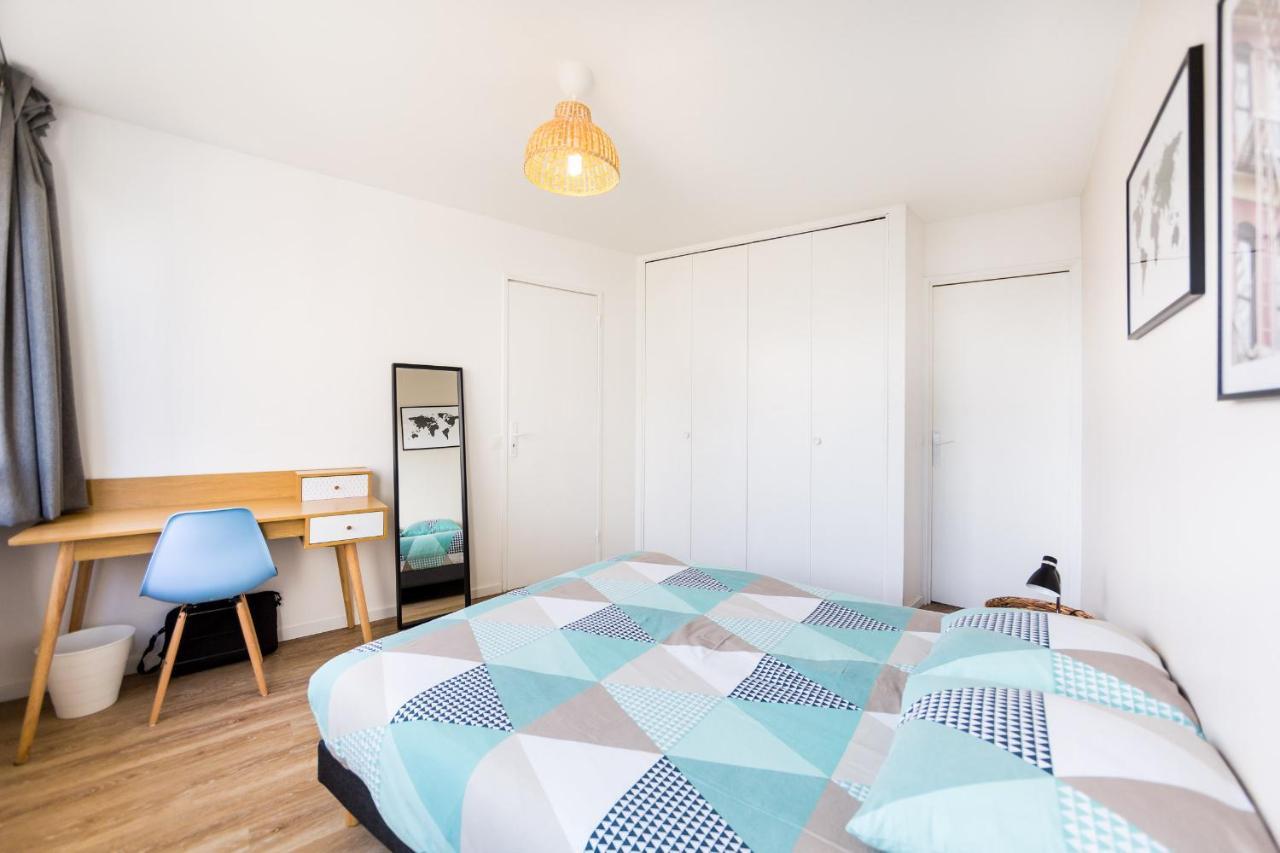 Splendide Appartement Rennes Centre + Parking Extérieur photo